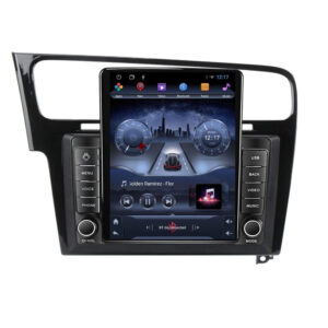 Navigatie dedicata cu Android VW Golf VII 2012 - 2019, negru, 2GB RAM, Radio GPS Dual Zone, Touchscreen IPS 9.7" HD tip Tesla, Internet Wi-Fi, Bluetooth, MirrorLink, USB