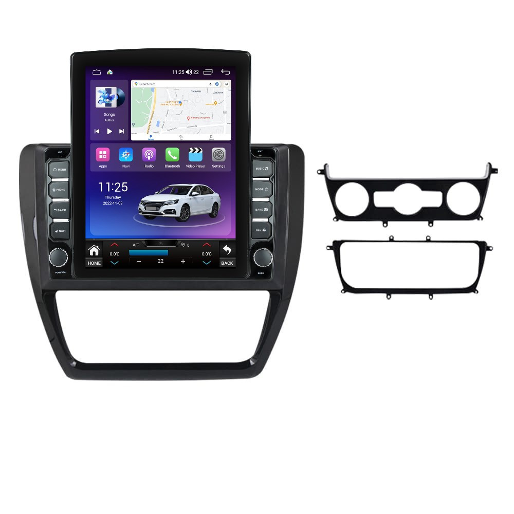 Navigatie dedicata cu Android VW Jetta IV 2011 - 2018, 8GB RAM, Radio GPS Dual Zone, Touchscreen IPS 9.7" HD tip Tesla, Internet Wi-Fi si slot SIM 4G, Bluetooth, MirrorLink, USB