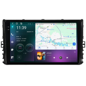 Navigatie dedicata cu Android VW Multivan T6 2020 - 2021, 12GB RAM, Radio GPS Dual Zone, Display 2K QLED 9.5" Touchscreen, Internet Wi-Fi si slot SIM 4G, Bluetooth, MirrorLink, USB