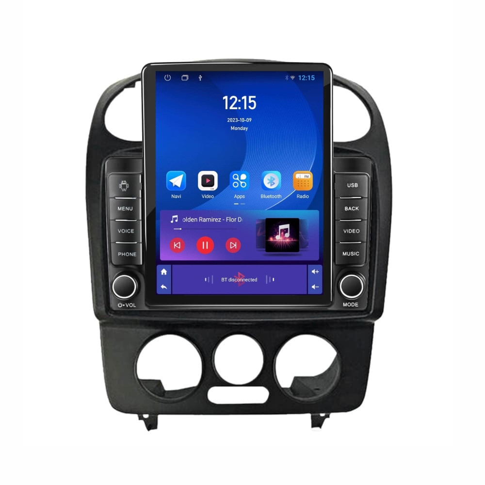Navigatie dedicata cu Android VW New Beetle 2004 - 2011, 1GB RAM, Radio GPS Dual Zone, Touchscreen IPS 9.7" HD tip Tesla, Internet Wi-Fi, Bluetooth, MirrorLink, USB