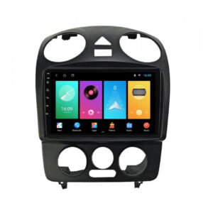 Navigatie dedicata cu Android VW New Beetle 2004 - 2011, 2GB RAM, Radio GPS Dual Zone, Display HD IPS 9" Touchscreen, Internet Wi-Fi, Bluetooth, MirrorLink, USB