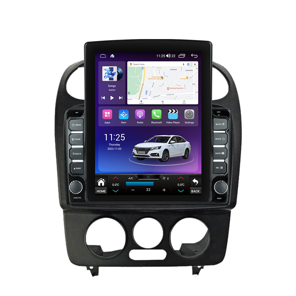Navigatie dedicata cu Android VW New Beetle 2004 - 2011, 4GB RAM, Radio GPS Dual Zone, Touchscreen IPS 9.7" HD tip Tesla, Internet Wi-Fi si slot SIM 4G, Bluetooth, MirrorLink, USB