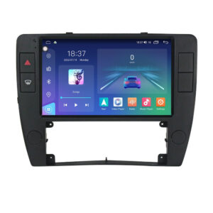 Navigatie dedicata cu Android VW Passat B5.5 2001 - 2005, 4GB RAM, Radio GPS Dual Zone, Display 2K QLED 9.5" Touchscreen, Internet Wi-Fi si slot SIM 4G, Bluetooth, MirrorLink, USB