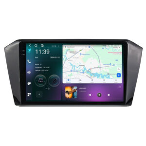 Navigatie dedicata cu Android VW Passat B8 dupa 2015, 12GB RAM, Radio GPS Dual Zone, Display 2K QLED 10.36" Touchscreen, Internet Wi-Fi si slot SIM 4G, Bluetooth, MirrorLink, USB
