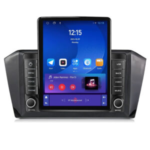 Navigatie dedicata cu Android VW Passat B8 dupa 2015, 1GB RAM, Radio GPS Dual Zone, Touchscreen IPS 9.7" HD tip Tesla, Internet Wi-Fi, Bluetooth, MirrorLink, USB