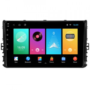 Navigatie dedicata cu Android VW Taigo dupa 2021, 1GB RAM, Radio GPS Dual Zone, Display HD IPS 9" Touchscreen, Internet Wi-Fi, Bluetooth, MirrorLink, USB