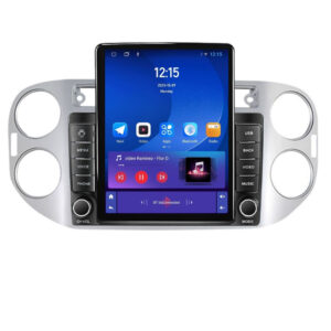 Navigatie dedicata cu Android VW Tiguan I 2007 - 2012, 1GB RAM, Radio GPS Dual Zone, Touchscreen IPS 9.7" HD tip Tesla, Internet Wi-Fi, Bluetooth, MirrorLink, USB