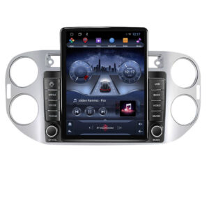 Navigatie dedicata cu Android VW Tiguan I 2007 - 2012, 2GB RAM, Radio GPS Dual Zone, Touchscreen IPS 9.7" HD tip Tesla, Internet Wi-Fi, Bluetooth, MirrorLink, USB