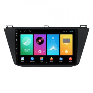 Navigatie dedicata cu Android VW Tiguan II dupa 2016, 1GB RAM, Radio GPS Dual Zone, Display HD IPS 10" Touchscreen, Internet Wi-Fi, Bluetooth, MirrorLink, USB