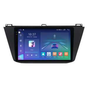 Navigatie dedicata cu Android VW Tiguan II dupa 2016, 4GB RAM, Radio GPS Dual Zone, Display 2K QLED 10.36" Touchscreen, Internet Wi-Fi si slot SIM 4G, Bluetooth, MirrorLink, USB