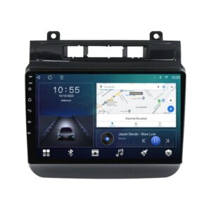 Navigatie dedicata cu Android VW Touareg 7P 2010 - 2018, 2GB RAM, Radio GPS Dual Zone, Display HD QLED 9" Touchscreen, Internet Wi-Fi si slot SIM 4G, Bluetooth, MirrorLink, USB