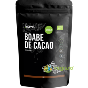 Boabe de Cacao Criollo Intregi Ecologice/Bio 250g