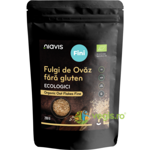 Fulgi de Ovaz Fini fara Gluten Ecologici/Bio 250g