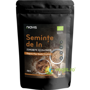 Seminte de In Zdrobite Ecologice/Bio 250g