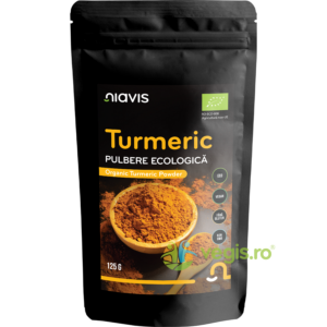 Turmeric (Curcuma) Pulbere Ecologica/Bio 125g