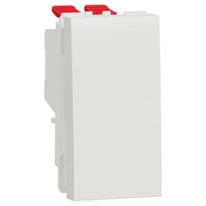 Intrerupator cap cruce 1M Schneider Noua Unica NU310518, alb