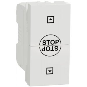 Intrerupator jaluzele 10A 1 modul Schneider Noua Unica NU310818SC, alb