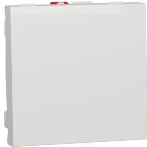Intrerupator simplu 2M Schneider Noua Unica NU320118, alb