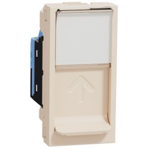 Priza RJ45, CAT5 UTP, 1m Schneider Noua Unica NU341044, bej