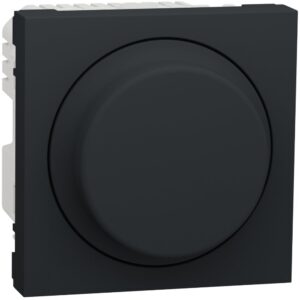 Variator universal rotativ LED 2 module Schneider Noua Unica NU351454, antracit