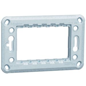 Rama suport 3M Zamak Schneider Noua Unica NU7103 alb, bej, antracit, aluminiu