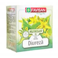Nutrisan r1- ceai pentru diureza a044 50gr FAVISAN