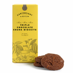 Biscuiti cu 3 tipuri de Ciocolata 200g Cartwright & Butler