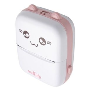Imprimanta termala BLUETOOTH - roz Maxlife OEM0200502