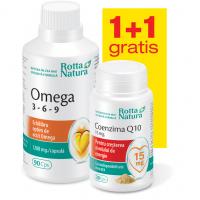 Omega 3-6-9 + coenzima q10 15 mg 90cps ROTTA NATURA