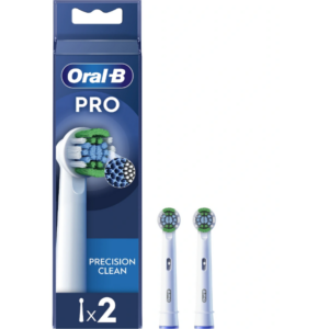 Oral-B EB20RX-2 Precision Clean Brush Set, 2 pcs, White