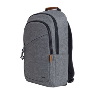 Rucsac laptop Trust Avana pentru laptop-uri cu diagonala de 16", material POM, RPET Polyester, RPET twill polyester, volum 20 L, gri