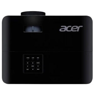 Videoproiector Acer X139, WXGA 1280*800, up to WUXGA 1920*1200, 4.800 lumeni, 16:10/ 16:9/ 4:3, 20.000:1, zoom optic 1.1x, distanta maxima proiectie 10 m, dimensiune maxima imagine 300'', boxa 3W, lampa 5.000/ 20.000 ore, 29 dB,2.4 kg, D-sub ...
