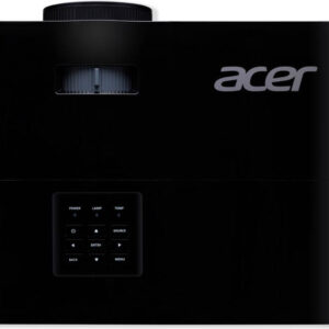 Proiector Acer X1228i, DLP 3D ready, XGA 1024* 768, up to WUXGA 1920* 1200, 4800 lumeni, 4:3/ 16:9, 20.000:1, zoom 1.1, dimensiune maxima imagine 300", distanta maxima de proiectie 11.8 m, boxa 3W, lampa 6.000 ore/ 15.000 ore extreme eco, 27-35 dB ...