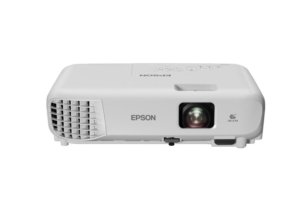 PROIECTOR EPSON EB-W53, Tehnologie 3LCD, Luminozitate: 4000LM, Rezolutie: WXGA, HD Ready, Aspect Ratio: 16:10, Contrast: 16000:1, Durata viata lampa: 6.000h, 12.000 eco mode, Refresh rate: 100-120Hz, 16.77 mil. culori, Diagonala proiectare: 33-375" ...