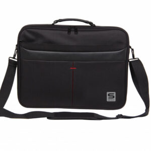 Geanta notebook Serioux, SRX-8444, dimensiuni 40 x 30 x 6 cm, compartiment laptop: max 15.6", bretea spate pentru prindere troller, curea de umar ajustabila, material poliester