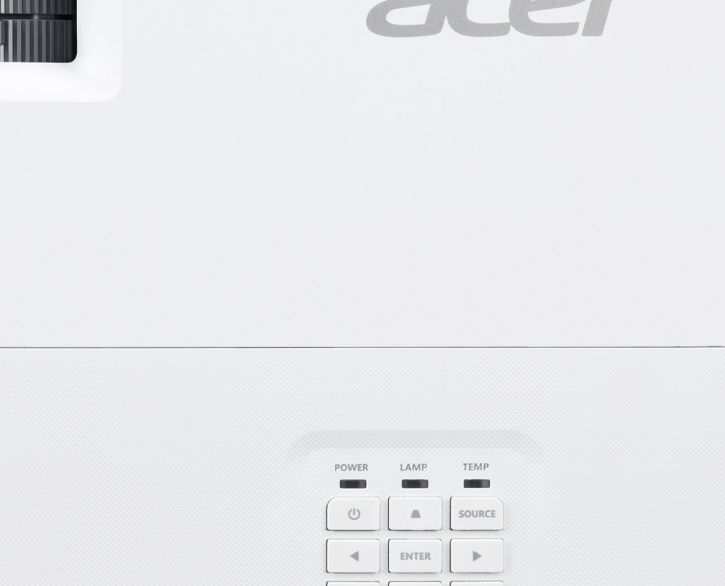 Videoproiector Acer X1529HK, DLP 3D ready, FHD 1920*1080, up to WUXGA 1920*1200, 4.800 lumeni/ 3.840 lumeni ecomode, 16:9/ 4:3, 10.000:1, zoom 1.1x, dimensiune maxima imagine 300", distanta maxima de proiectie 10 m, boxa 3W, lampa 4.000 ore/ 20.000 ...