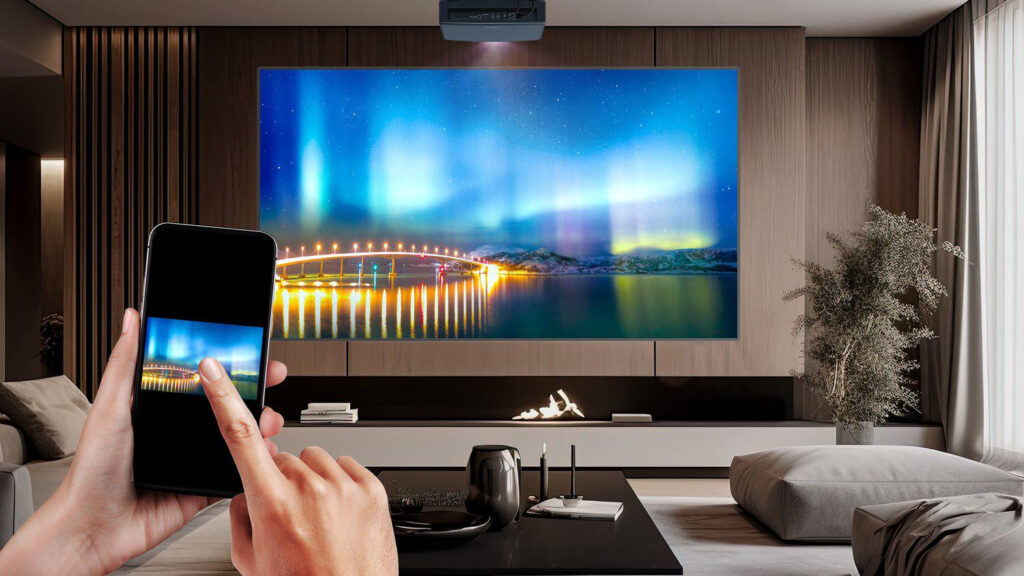 Videoproiector Optoma UHZ68LV, 4 K UHD 3840*2160, 5.000 lumeni, 3.200.000:1, 16:9/ 4:3, dimensiune maxima imagine 301'', laser 30.000 ore, distanta maxima de proiectie 10m, zoom 1.6x, 3* HDMI, 1 x USB-A power 1.5A, 2 x USB-A power 0.9A, 1 x 3D syn ...
