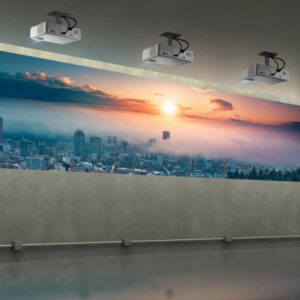 Videoproiector ViewSonic LS610HDH, FHD 1920* 1080, LED 60.000 ore, 5.000 lumeni, 3.000.000:1, zoom optoc 1.2x, dimensiune imagine 300", distanta proiectare 0.87-10.38 m, 27-32 dB, 2* HDMI, audio in/ out, USB Tip A (Alimentare): 1 (5V/1.5A), RS232 ...