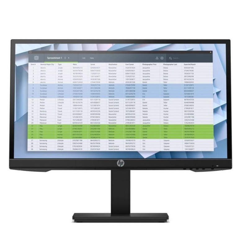 Monitor HP 22', model P22H, Second Hand