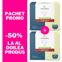 Pachet 2 ceaiuri pentru ficat -50% la al doilea produs 100gr REMEDIU