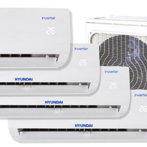 Pachet 4 camere Aer conditionat multi-split Hyundai M 3 x 9000 BTU + 18000 BTU Inverter kit Wi-Fi inclus 3 x HSAFAU-09HRDN + HSAFCU-18HRFN + H4OB-36HFN8-Q