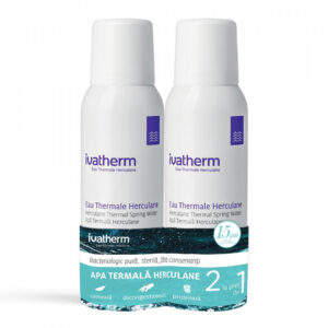 Pachet Apa termala Herculane spray, Ivatherm (Concentratie: Apa termala, Gramaj: 2 x 100 ml)