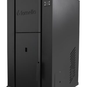 Pachet Centrala peleti Fornello Pellet King 35 kw complet echipata pentru incalzire pompa circulatie vas expansiune automatizare kit evacuare 3.5 ml Boiler Termoelectric Fornello 100 lTermostat Salus 091FLRFV2 Aspirator si kit montaj