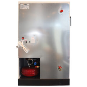 Pachet control de la distanta Centrala pe peleti Fornello Eco Energy 25 kW complet echipata pentru incalzire pompa circulatie vas expansiune automatizare buncar peleti 45 kg tiraj fortat aprindere automata curatare facila pana la 200 mp