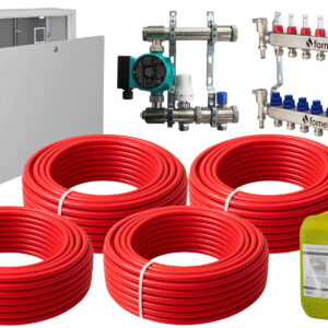 Pachet incalzire prin pardoseala Fornello 80 mp