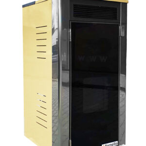 Pachet 2 camere termoșemineu Fornello Primo Truva 25 kW Ivory pompa de circulatie vas de expansiune supape de siguranta curatare mecanica creuzet Boiler kit evacuare Termostat Aspirator Fitinguri si teava PPR