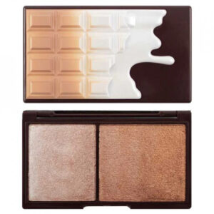 Paleta iluminatoare Makeup Revolution I Heart Makeup Bronze and Shimmer (Gramaj: 11 g, Concentratie: Iluminator)