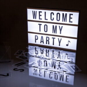 Panou Luminos pentru Mesaje A4