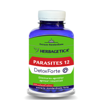 Parasites 12 detox forte 120cps HERBAGETICA