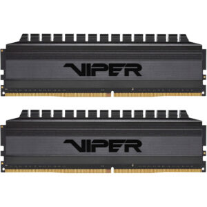 Memorii Patriot Viper 4 Blackout, 16GB, set 2x8GB, DDR4-4400Mhz, CL18, Dual Channel